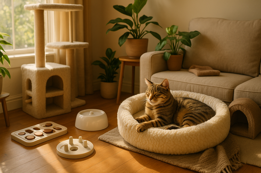 Cómo mantener a tu gato relajado en casa: trucos para un entorno libre de estrés