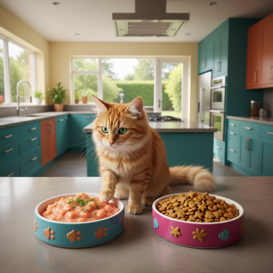 Alimentación húmeda vs. seca: ¿qué es mejor para la salud de tu gato?