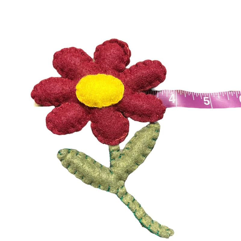 Juguete Flor con Hierba Gatera para Gatos - Catnip Natural Juguete Interactivo para Felinos Amantes