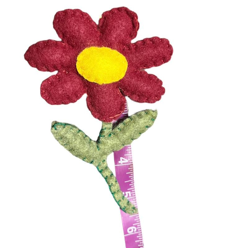Juguete Flor con Hierba Gatera para Gatos - Catnip Natural Juguete Interactivo para Felinos Amantes