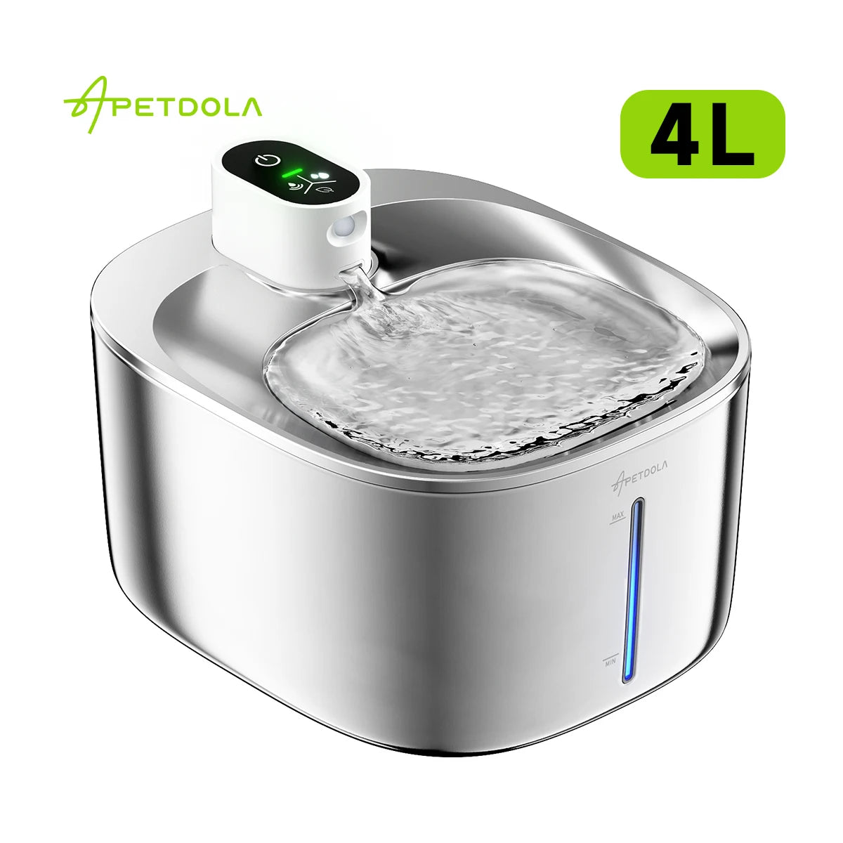 Fuente de Agua Inalámbrica para Gatos y Perros 4L con Sensor Automático – Dispensador de Agua para Mascotas