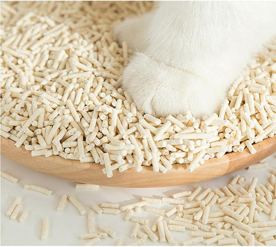Starmen Pet Flushable Natural Plant Extract Tofu Cat Litter with Creamy Fragrance - 5.5Lb
