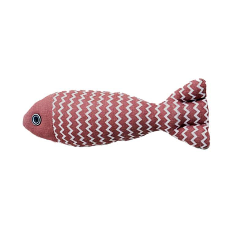 Juguetes para Gatos Pescado con Hierba Gatera - 3 Piezas Sonido Crujiente, Juguetes Interactivos de Lino Suave para Ejercicio Felino Indoor 20cm - Todas las Razas