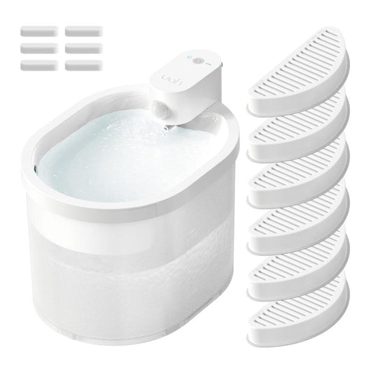 Fuente de Agua Inalámbrica ZERO Automática para Gatos - Uahpet