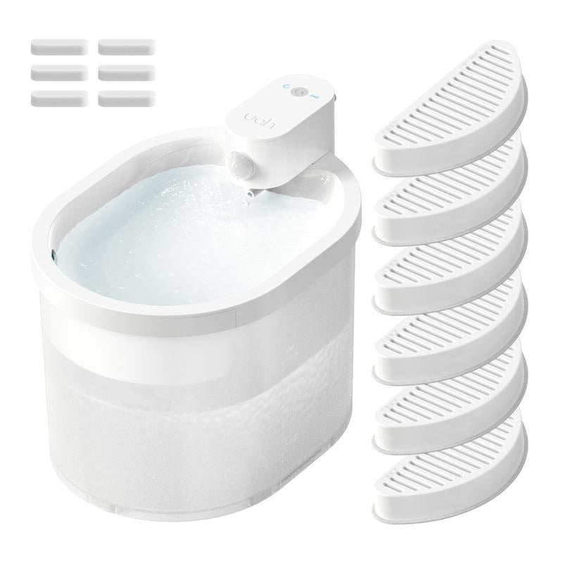 Fuente de Agua Inalámbrica ZERO Automática para Gatos - Uahpet
