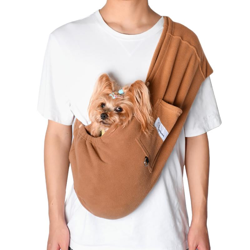 Large Pet Sling, Pet Carrier, Handsfree up to 15Lbs, Dog & Cat Sling Soft Touch for Chinchillas, Hedgehogs, Puppies, Sugar Gliders, Guinea Pigs, Rabbits, Kittens Etc Bag Hands Free