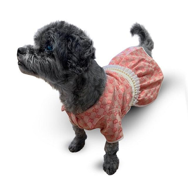 Pet Couture- Clothing for Cats & Small Dogs- Pink Dress
