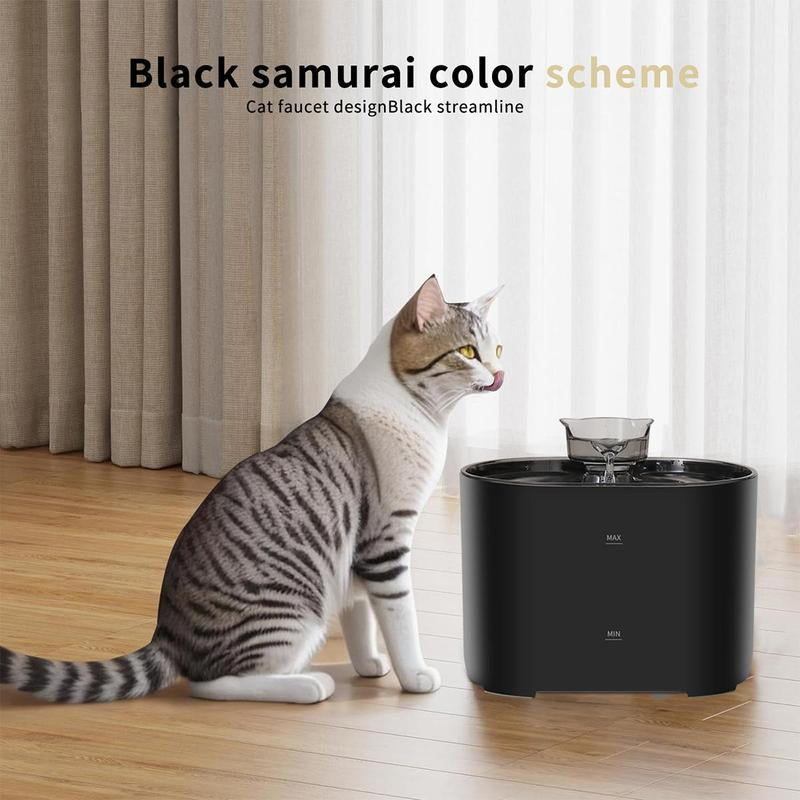 Automatic Cat Water Fountain with Filter, Silent Pet Water Dispenser, Automatic Water Dispenser, Pet Feeding Drinking Fountain, Water Feeder, Automatic Circulation Filtration, Automatic Water Bowl, Cat Accessories, Pet Products, Valentine'S Day Gift