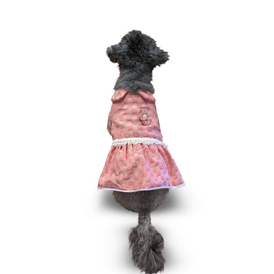 Pet Couture- Clothing for Cats & Small Dogs- Pink Dress