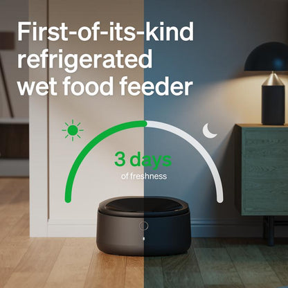 PETLIBRO Automatic Cat Feeder, Refrigerated Wet Food Dispenser with Wifi Control, 3 Days Freshness, 3 Timed Meals, Quick Cooling Feeding