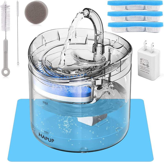 Fuente de Agua para Gatos - Dispensador Animal de Agua Fresca