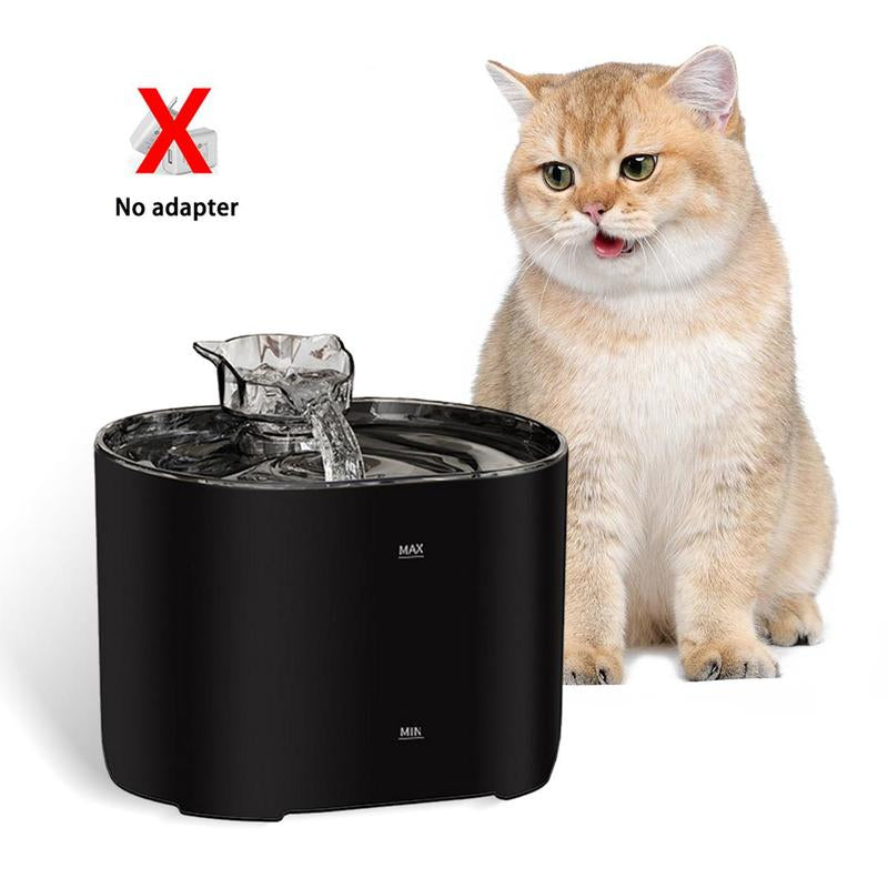 Automatic Cat Water Fountain with Filter, Silent Pet Water Dispenser, Automatic Water Dispenser, Pet Feeding Drinking Fountain, Water Feeder, Automatic Circulation Filtration, Automatic Water Bowl, Cat Accessories, Pet Products, Valentine'S Day Gift