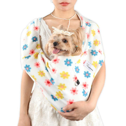 Large Pet Sling, Pet Carrier, Handsfree up to 15Lbs, Dog & Cat Sling Soft Touch for Chinchillas, Hedgehogs, Puppies, Sugar Gliders, Guinea Pigs, Rabbits, Kittens Etc Bag Hands Free