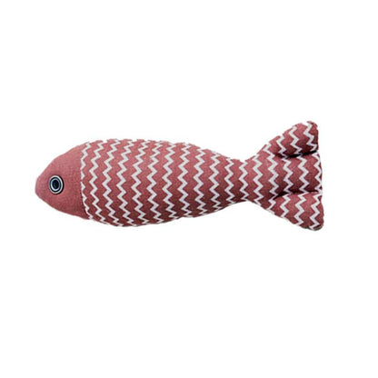 Juguetes para Gatos Pescado con Hierba Gatera - 3 Piezas Sonido Crujiente, Juguetes Interactivos de Lino Suave para Ejercicio Felino Indoor 20cm - Todas las Razas