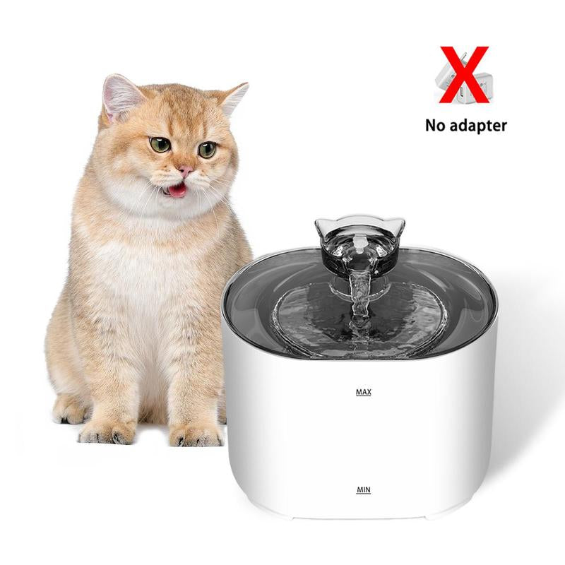 Automatic Cat Water Fountain with Filter, Silent Pet Water Dispenser, Automatic Water Dispenser, Pet Feeding Drinking Fountain, Water Feeder, Automatic Circulation Filtration, Automatic Water Bowl, Cat Accessories, Pet Products, Valentine'S Day Gift