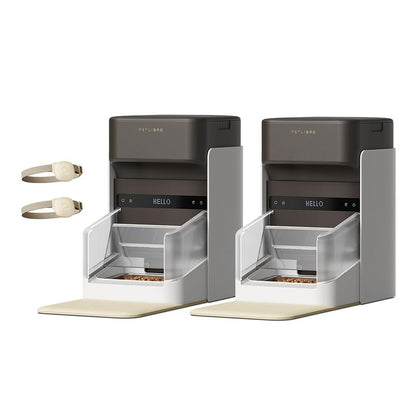 Comedero Automático PETLIBRO RFID WiFi 5G - Dispensador con Control por App y Sensor de Collar para 1-10 Comidas Programables