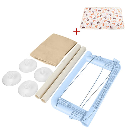 Cama Colgante para Gatos - Hamaca Aérea para Ventana, Casa Nido para Gatitos con Soporte hasta 20kg